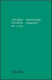 Discipline filosofiche (2009). 2: Epistemologie pragmatiste