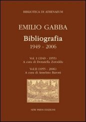 Emilio Gadda bibliografia