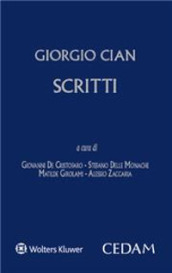Giorgio Cian. Scritti