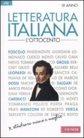 Letteratura italiana. 3.L Ottocento