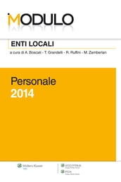 Modulo Enti locali 2014 - Personale