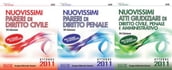 Nuovissimi Pareri di Diritto Civile di Diritto Penale - Atti Giudiziari di Diritto Civile, Penale e Amministrativo