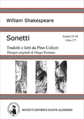 Sonetti - Sonetti 23-44 Libro 2/7 (versione PC o MAC)