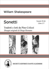 Sonetti - Sonetti 45-66 Libro 3/7 (versione PC o MAC)