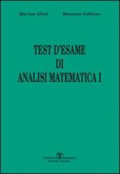 Test d esame di analisi di matematica I. 1.