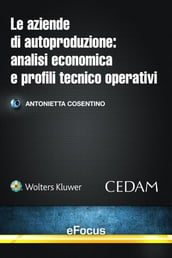 Le aziende di autoproduzione: analisi economica e profili tecnico-operativi