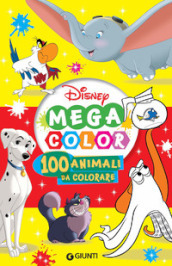 100 animali da colorare. Mega color