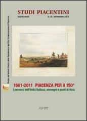 1861-2011 Piacenza per il 150°. I percorsi dell unità d italiana, convegni e punti di vista