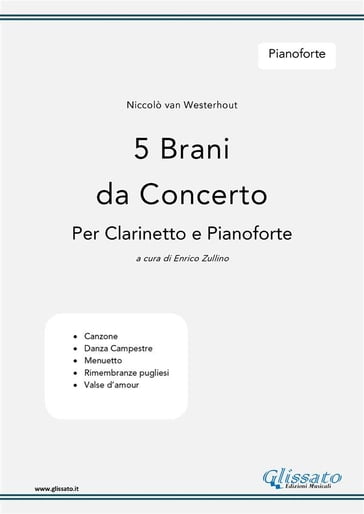 5 Brani da Concerto (N.van Westerhout) vol. Pianoforte