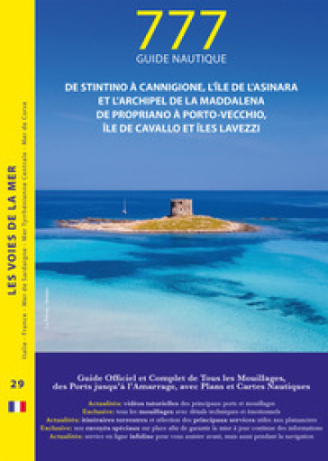 777 de Stintino à Cannigione, ile de l'Asinara et archipel de La Maddalena, de Propriano à Porto-Vecchio, ile Cavallo et ile Lavezzi