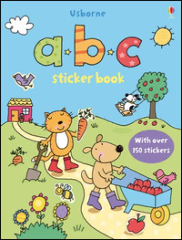 ABC sticker book. Con adesivi. Ediz. illustrata