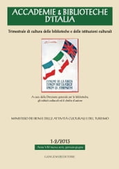 Accademie & Biblioteche d Italia 1-2/2013