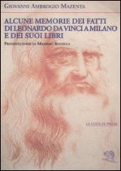 Alcune memorie dei fatti di Leonardo Da Vinci a Milano e dei suoi libri