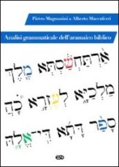 Analisi grammaticale dell aramaico biblico