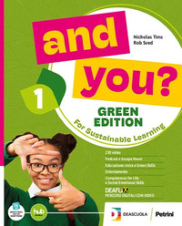 And you? Green edition. Student's book for everyone. Per la Scuola media. Con e-book. Con espansione online. Vol. 1
