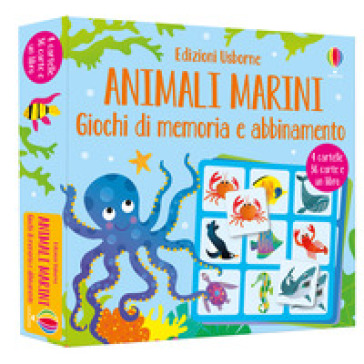 Animali marini. Ediz. a colori. Con 36 Carte