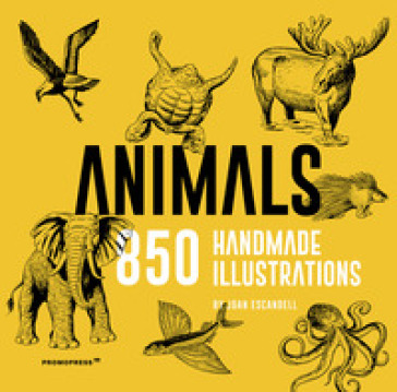 Animals. 850 handmade illustrations