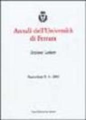 Annali dell Università di Ferrara. Sezione lettere (2003). 4.