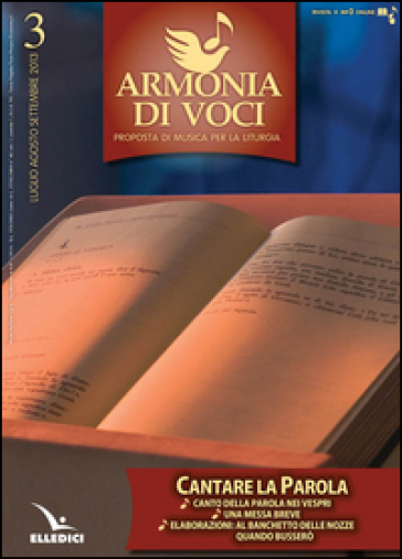 Armonia di voci (2013). 3.