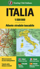 Atlante stradale d Italia 1:500 000. Ediz. a spirale