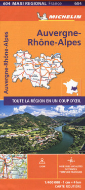 Auvergne-Rhone-Alpes 1:400.000