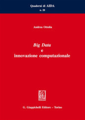 Big Data e innovazione computazionale