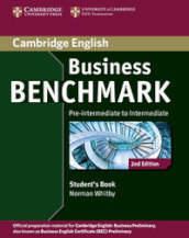 Business benchmark. Pre-intermediate to intermediate. Per le Scuole superiori. Con espansione online