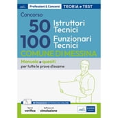 CONCORSO 50 istruttori tecnici e 100 Funzionari tecnici comune di Messina