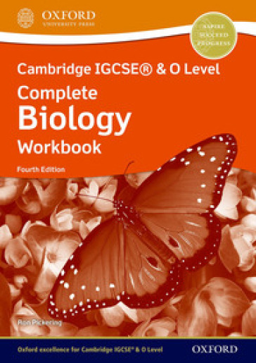 Cambridge IGCSE and O level complete biology. Workbook. Per le Scuole superiori. Con espansione online