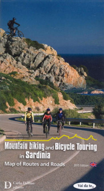 Carta ciclo bike Sardegna. Ediz. inglese