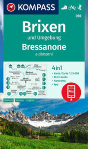 Carta escursionistica n. 050. Bressanone e dintorni