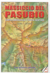 Carta panoramica delle piccole Dolomiti e Prealpi vicentine 1:20.000. Con carta sentieri massiccio del Pasubio