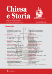 Chiesa e storia. Rivista dell Associazione Italiana dei Professori di Storia della Chiesa (2023). Vol. 13