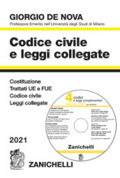 Codice civile e leggi collegate 2021. Con CD-ROM
