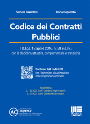 Codice dei contratti pubblici. Con espansione online