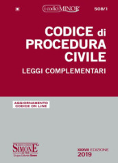 Codice di procedura civile. Leggi complementari. Ediz. minor