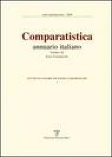 Comparatistica. Annuario italiano 2006