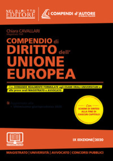 Compendio di diritto dell'Unione Europea. Con espansione online