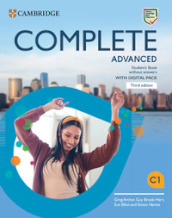 Complete advanced. Student s Book without Answers. Per le Scuole superiori. Con espansione online
