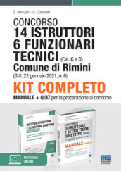 Concorso 14 Istruttori 6 Funzionari tecnici (Cat. C e D) Comune di Rimini (G.U. 22 gennaio 2021, n. 6). Kit completo
