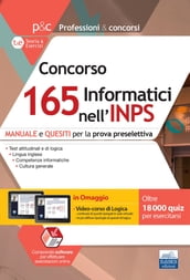 Concorso 165 Informatici INPS: manuale e quesiti per la preselezione