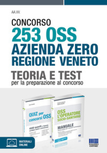 Concorso 253 OSS Azienda Zero regione Veneto. Kit. Con espansione online