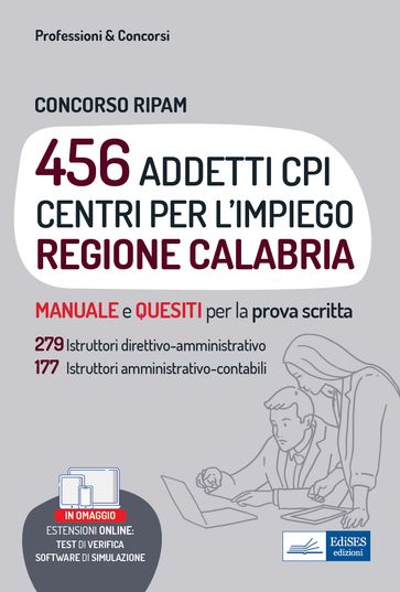 Concorso 456 addetti Centri per l'impiego (CPI) Regione Calabria
