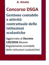 Concorso DSGA - La gestione contabile e l attività contrattuale delle istituzioni scolastiche