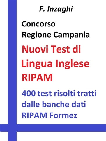 Concorso Regione Campania - I test RIPAM di lingua inglese