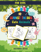 Connect the dots for kids. Cute animals