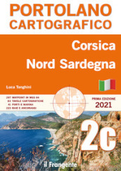 Corsica. Nord Sardegna. Portolano cartografico