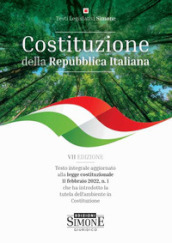 Costituzione della Repubblica Italiana. Testo integrale aggiornato alla legge costituzionale 11 febbraio 2022, n. 1 che ha introdotto la tutela dell ambiente in Costituzione. Ediz. minor
