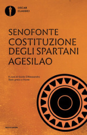 Costituzione degli spartani-Agesilao. Testo greco a fronte