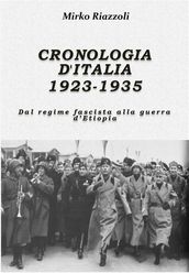 Cronologia d Italia 1923-1935 Dal regime fascista al potere alla guerra d Etiopia
